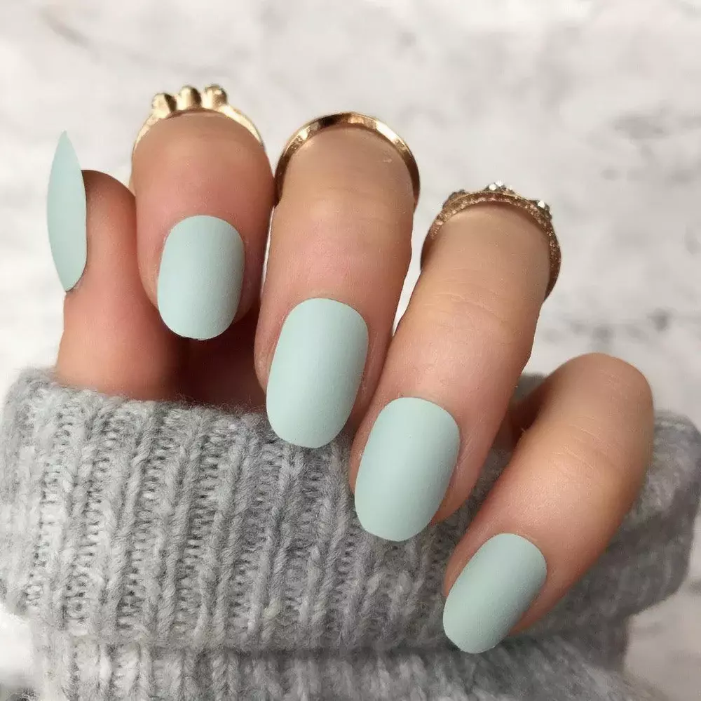 Mint Frosted Matte Finish